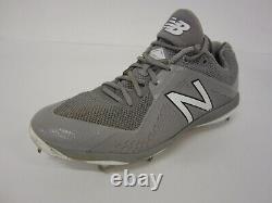 Nellie Rodriguez Indians game used pair baseball cleats gray / silver COA