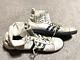 New York Giants Brad Benson #60 Game Worn Used Signed Cleats Penn State Football