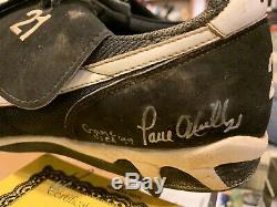 New York Yankees Paul ONeill Autographed Game Used Cleats COA Paul ONeill Rare