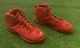 Nike Air Jordan 9 Gym Red Rare Style Game Used Worn By Red Sox Mookie Betts MLB