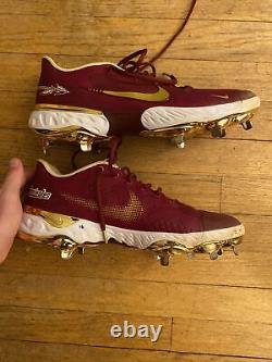 Nike Florida State Baseball Men's Size 10.5 Team Issued Game Cleats