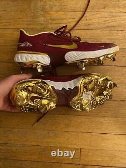 Nike Florida State Baseball Men's Size 10.5 Team Issued Game Cleats