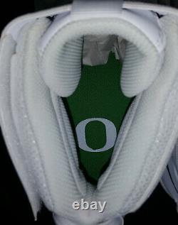 Nike Jordan Savage Pro 2 Game Worn Cleats Oregon Ducks Promo Sample Pe (size 14)