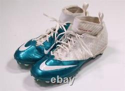 Nike Miami Dolphins Game-Used Karlos Dansby Cleats Shoes Men's US 15