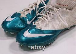 Nike Miami Dolphins Game-Used Karlos Dansby Cleats Shoes Men's US 15