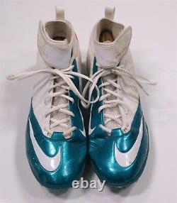 Nike Miami Dolphins Game-Used Karlos Dansby Cleats Shoes Men's US 15