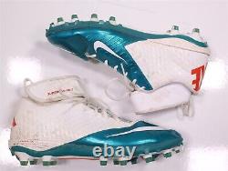 Nike Miami Dolphins Game-Used Karlos Dansby Cleats Shoes Men's US 15