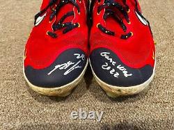 Nolan Arenado USA Sports Marketing Game Used Autographed Cleats 2022 Cardinals