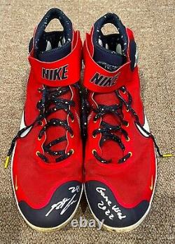 Nolan Arenado USA Sports Marketing Game Used Autographed Cleats 2022 Cardinals