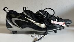 Oct 8 2006 Braylon Edwards Cleveland Browns NFL SIGNED Game Used Nike Cleats #17