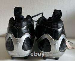 Oct 8 2006 Braylon Edwards Cleveland Browns NFL SIGNED Game Used Nike Cleats #17