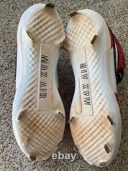 Oneil Cruz'24 Pirates Game Used Worn Spikes Cleats Signed PHOTOMATCHED WALK OFF