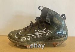 Oneil Cruz Signed 2019 Game Used Nike Cleats Size 12.5 ONYX Certified Pirates