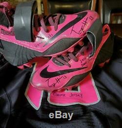 Oregon Ducks Game Used Worn BCA Jersey and Cleats