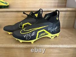 Oregon Ducks Team Issued Cleats Game Used Cleats Signed By Noah Sewell Nike