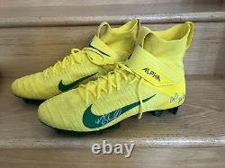 Oregon Ducks Team Issued Cleats Game Used Cleats Signed By Noah Sewell Nike