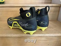 Oregon Ducks Team Issued Cleats Game Used Cleats Signed By Noah Sewell Nike