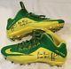 Oregon Ducks Thomas Tyner Nike Game Used Cleats Rose Bowl win Winston Mariota