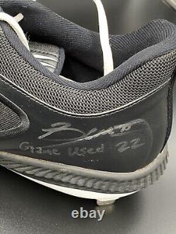 Orioles Cedric Mullins SIGNED GAME WORN CLEATS w Game Used 22 Insc. Beckett
