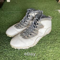 Osa Odighizuwa Game Used Nike Air Jordan 10 TD Mid Cleats Sz 14 Dallas Cowboys