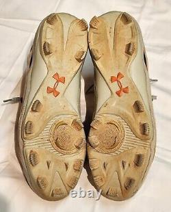 Pablo Sandoval 2011 Autographed Game Used Cleats, San Francisco Giants