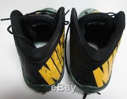 Packers MIKE DANIELS Signed 2016 Game Used NIKE Football Cleats AUTO Lot A