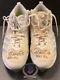 Patrick Wisdom Chicago Cubs Signed Auto 2021 Game Used Cleats White