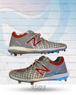 Paul DeJong St Louis Cardinals Autographed Game Used New Balance Cleats with GU 2
