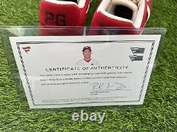 Paul Goldschmidt St. Louis Cardinals Game Used Cleats Signed MLB Auth LOA 2019
