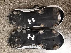 Paul Konerko Game Used Worn Cleats Under Armour Inscribed Chicago White Sox