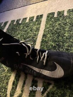 Penn state game used Cleat -Sahreef Miller -JSA 2018