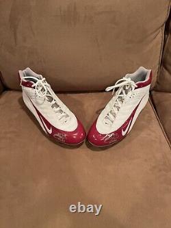 Personally Owned Emmitt Smith Game Used Cleats Arizona Cardinals Prova LOA