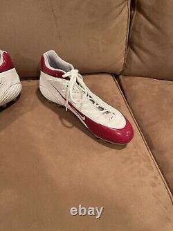 Personally Owned Emmitt Smith Game Used Cleats Arizona Cardinals Prova LOA