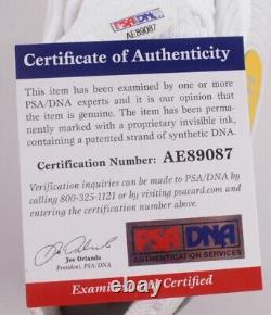 Peyton Barber Autographed Game Used Cleat PSA DNA COA & Player LOA Inscribed GU