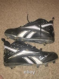 Peyton Manning Signed Game Worn Used Cleats Indianapolis Colts Broncos Fanatics