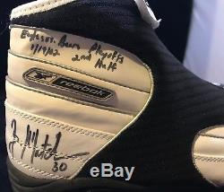 Philadelphia Eagles Brian Mitchell Game Used Worn Playoff Cleats Autographed