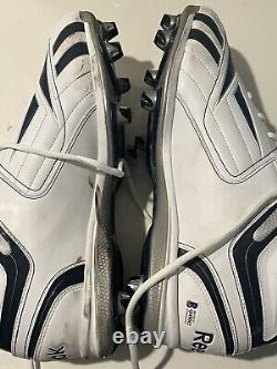 Philip Rivers 2013 Autographed Personalized Game Used Chargers Cleats BAS