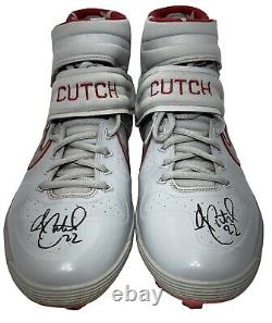 Phillies Andrew McCutchen Cutch Signed Game Used Worn Baseball Cleats 5/23/2019