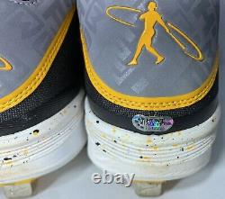 Pirates Cutch Andrew McCutchen Signed 2014 Game Worn Used Nike Baseball Cleats