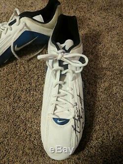 Pitt Panthers Dallas Cowboys Antonio Bryant Game Used Autograph Cleats Rare