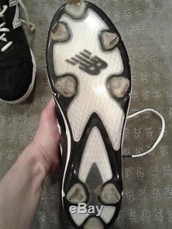 Pittsburgh Pirates Gregory Polanco Game Used Game Worn Baseball Cleats
