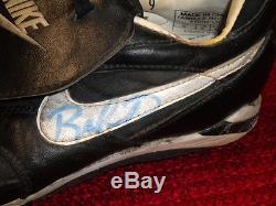 RAFAEL FURCAL Game Used Cleats AUTOGRAPHED BRAVES DODGERS CARDINALS