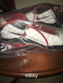RARE Brandon Phillips Signed Game Used/Worn Pair Nike Cleats Reds PSA/DNA Votto