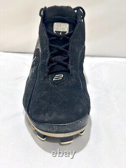 RARE Derek Jeter GAME USED Signed Cleat DUAL Steiner / Jeter COA NY Yankees