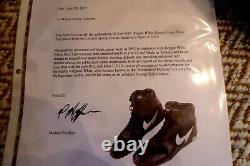 REGGIE WHITE Game Worn & Signed Nike Football Cleats-Lelands & JSA Authenticated