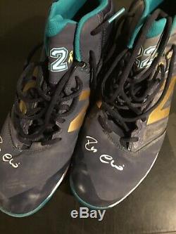 ROBINSON CANO Game Used Autographed Cleats PSA (W) COA Signed authentic GU Mets