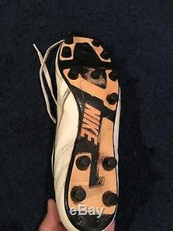 Rare Game Used Michael Irvin Cleat Dallas Cowboys Signed Jsa