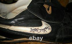 Rare Vintage Jeff Suppan Game Used Nike Cleats Signed Boston Red Sox Coa