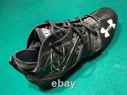 Ray Lewis game used worn cleat Signed / Autographed -Ray Lewis Foundation COA