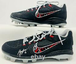 Reds Joey Votto Signed Game Used MLB Nike Cleats Beckett BAS WN26272 WN26271